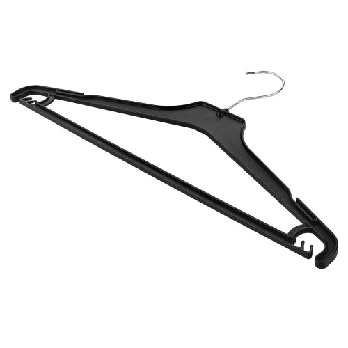 Wieszak - 10 szt. 43 cm mocny premium plastikowy wiszący z poprzeczką uniwersalny do szafy