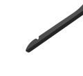 Wieszak - 5 szt. drewniany 44 cm lakierowany jesion mocny premium wiszący czarny uniwersalny do szafy
