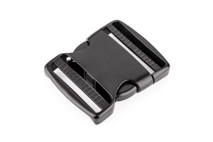 KLAMRA 50 szt. 50mm premium mocny zatrzask plastikowy, opakowanie