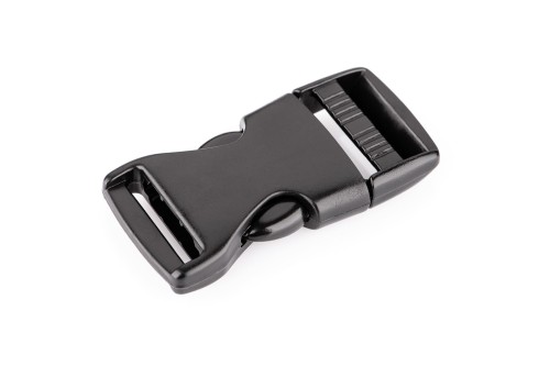 KLAMRA 100 szt. 25mm premium zatrzaski plastikowe mocne, opakowanie