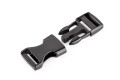 KLAMRA 100 szt. 20mm premium zatrzaski plastikowe, opakowanie