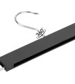 Wieszak - 10 szt. 34 cm premium wiszący na ubrania z klipsem, mocny metalowy